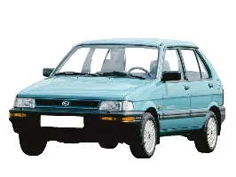 Subaru Justy Поколение 1, 1-й рестайлинг