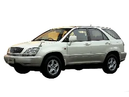 Toyota Harrier Поколение 1, 1-й рестайлинг
