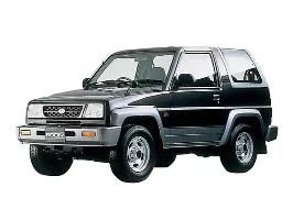 Daihatsu Rocky Поколение 1, 1-й рестайлинг
