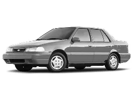 Hyundai Excel Поколение 1